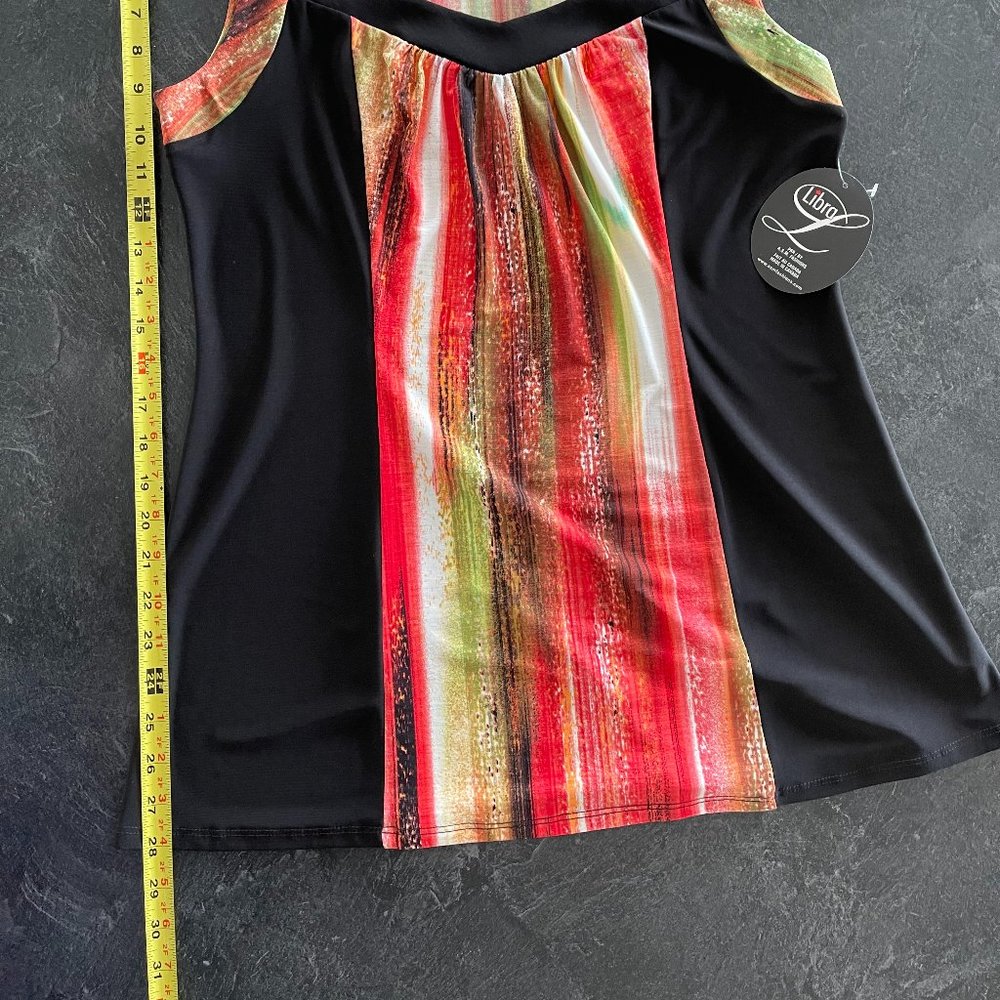 274 - NEW Libra Colorful Top - Picture 9 of 13